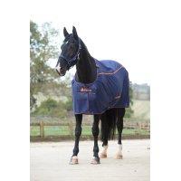 Recuptex deken Light Navy/Orange